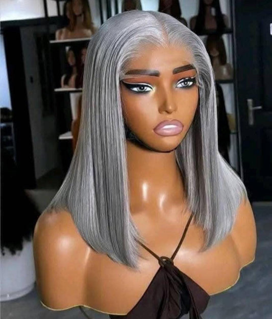 Straight Bob 'Grey'